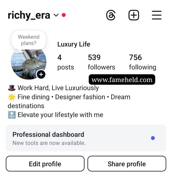 Buy Instagram Account