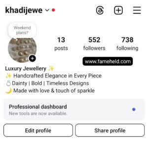 Buy Instagram Account