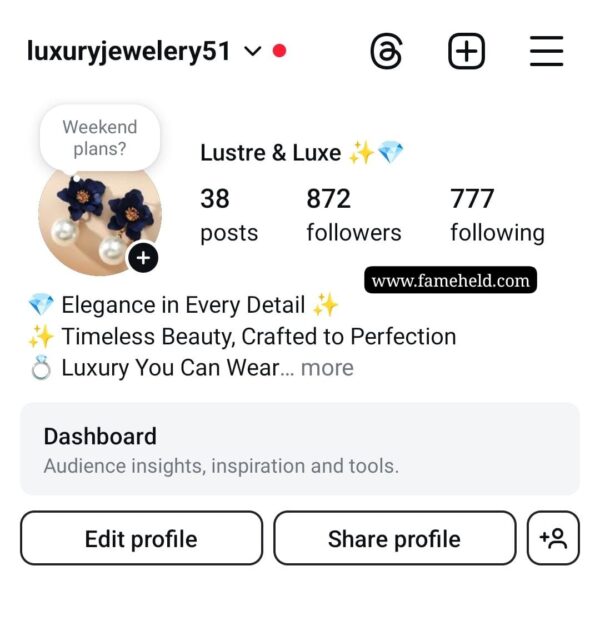 Buy Instagram Account