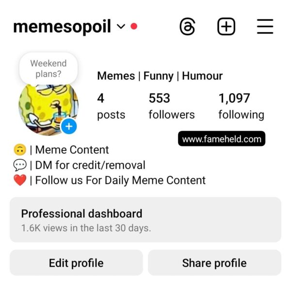 Buy Instagram Account