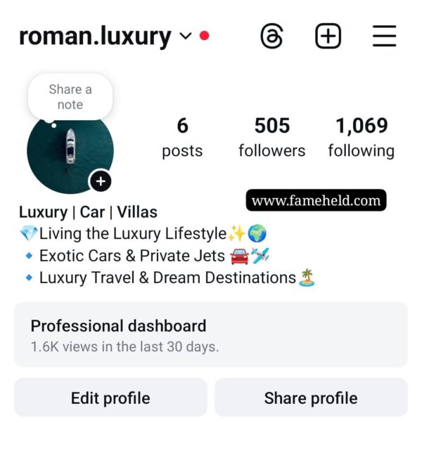 Buy Instagram Account