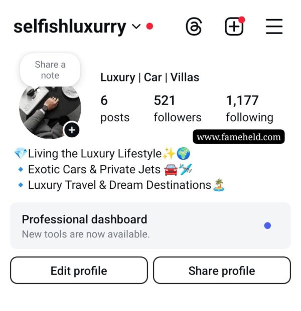 Buy Instagram Account