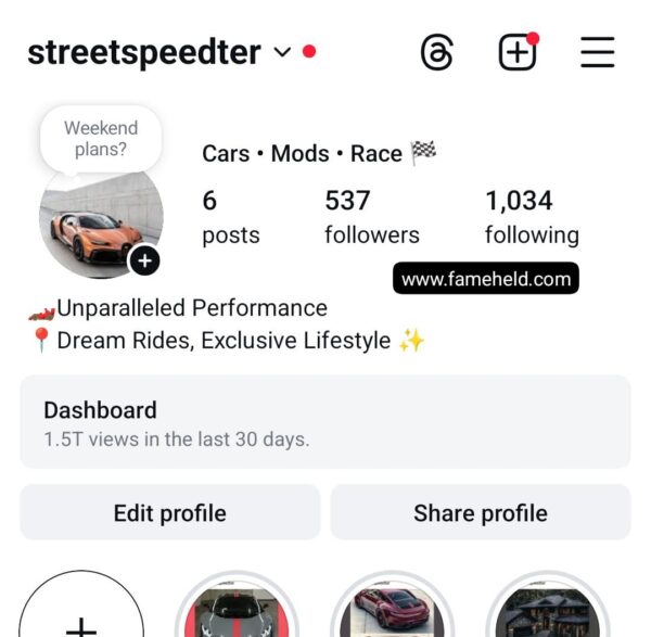 Buy Instagram Account
