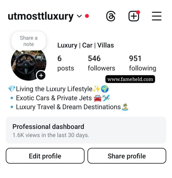 Buy Instagram Account