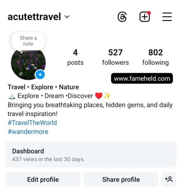 Buy Instagram Account