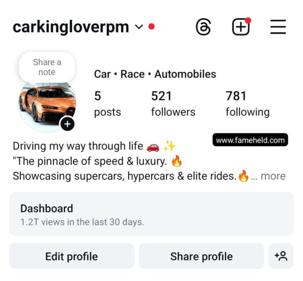 Buy Instagram Account