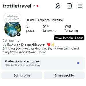 Buy Instagram Account