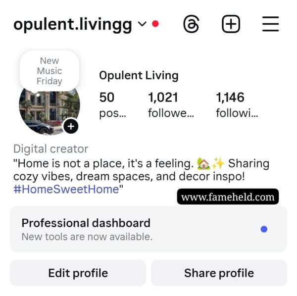 Buy Instagram Account