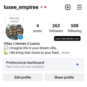 Buy Instagram Account