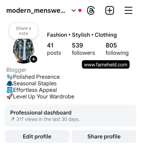 Buy Instagram Account