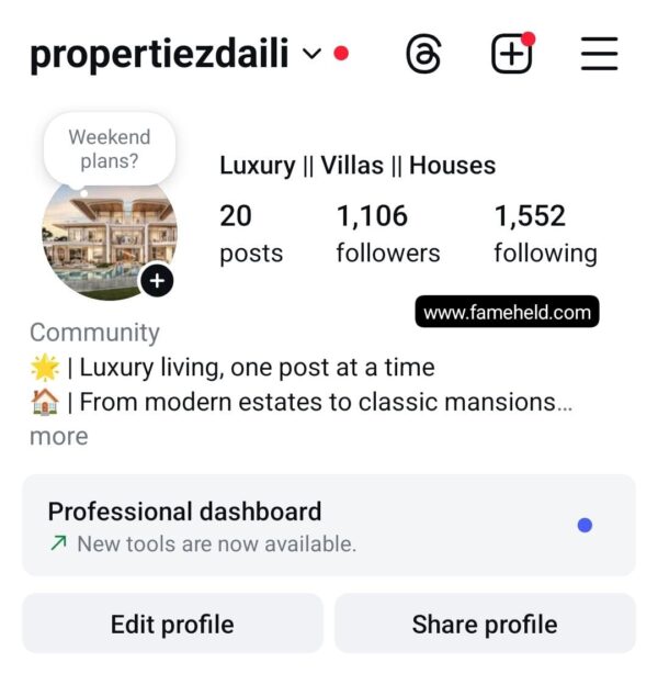 Buy Instagram Account