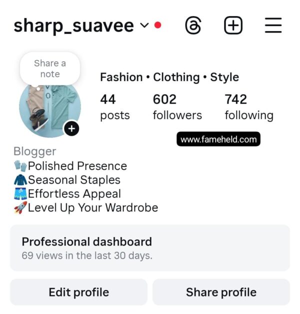 Buy Instagram Account