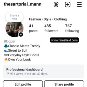 Buy Instagram Account