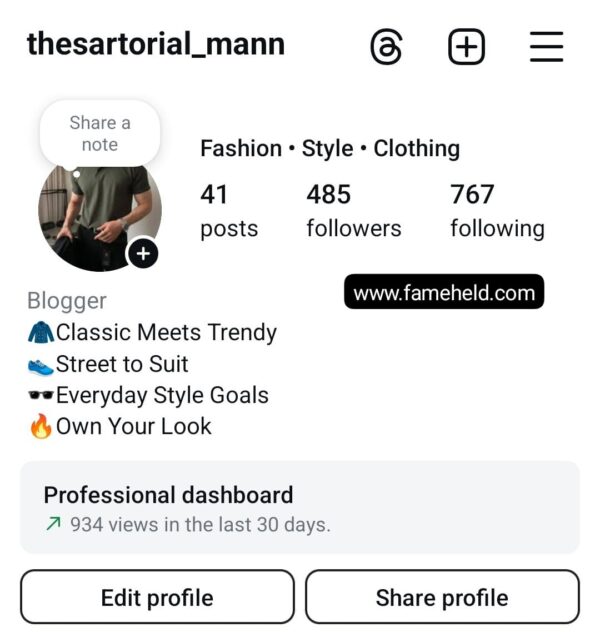 Buy Instagram Account