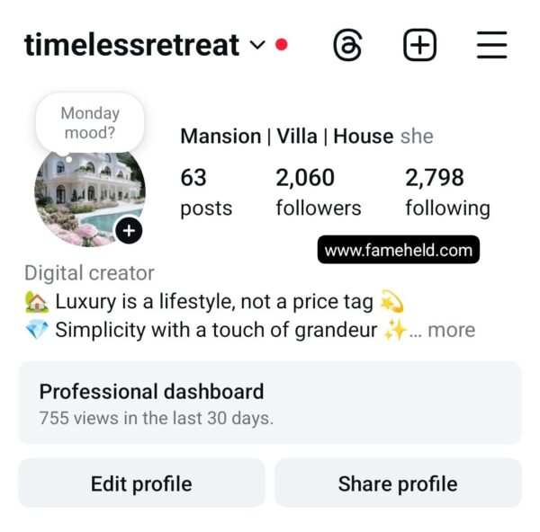 Buy Instagram Account