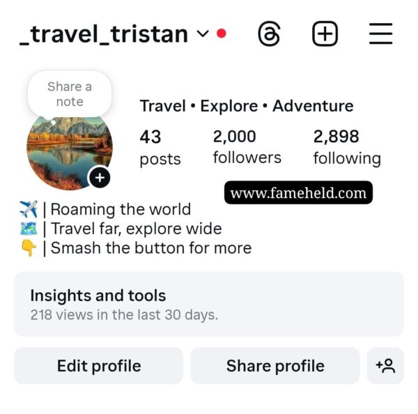 Buy Instagram Account