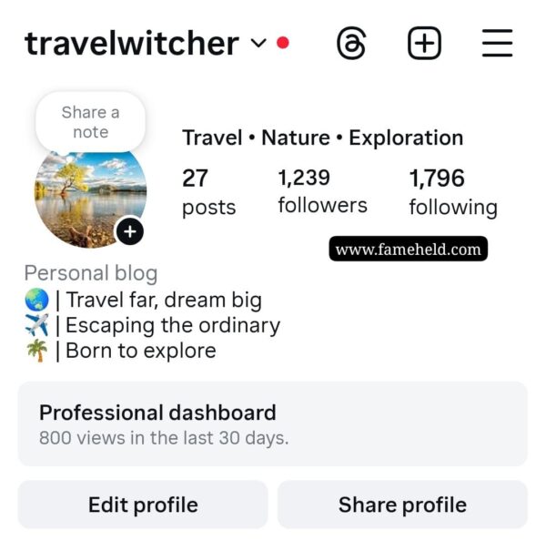 Buy Instagram Account