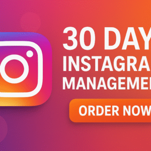 30 days Management & Growth service 🚀