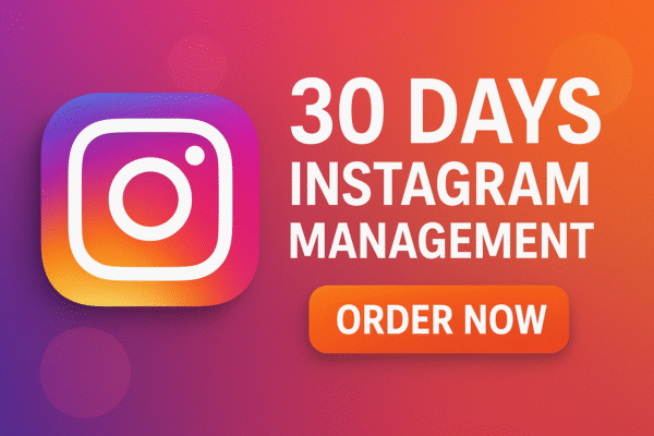 30 days Management & Growth service 🚀