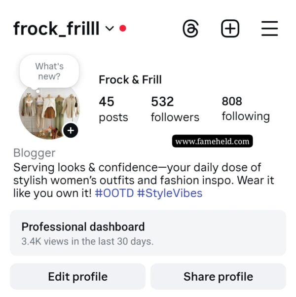 Buy Instagram Account