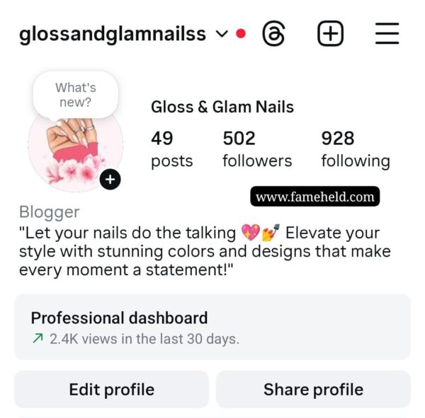 Buy Instagram Account