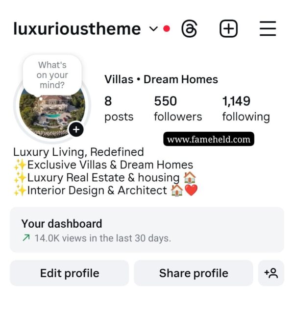 Buy Instagram Account