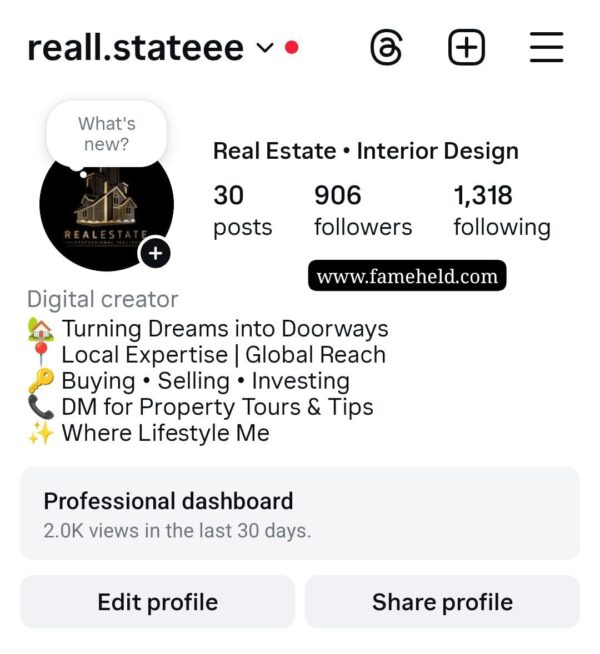Buy Instagram Account
