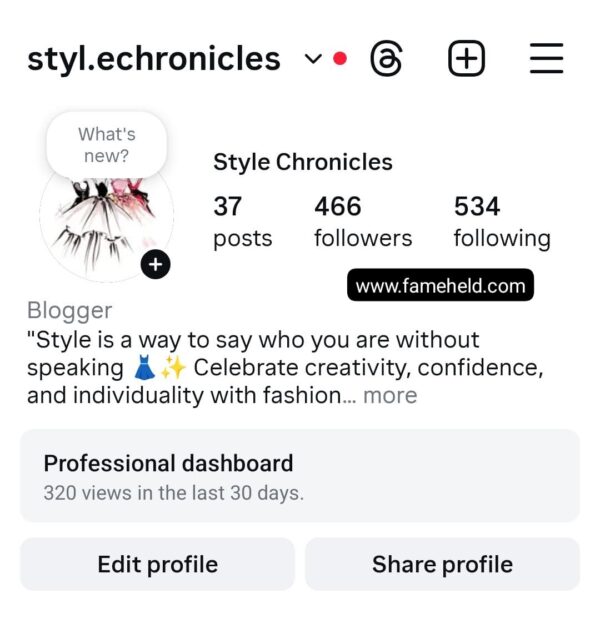 Buy Instagram Account