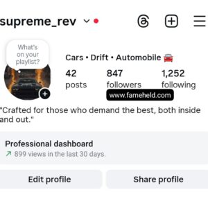 Buy Instagram Account