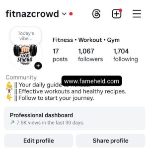 1k fitness