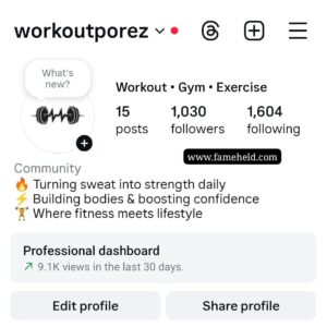 1k fitness